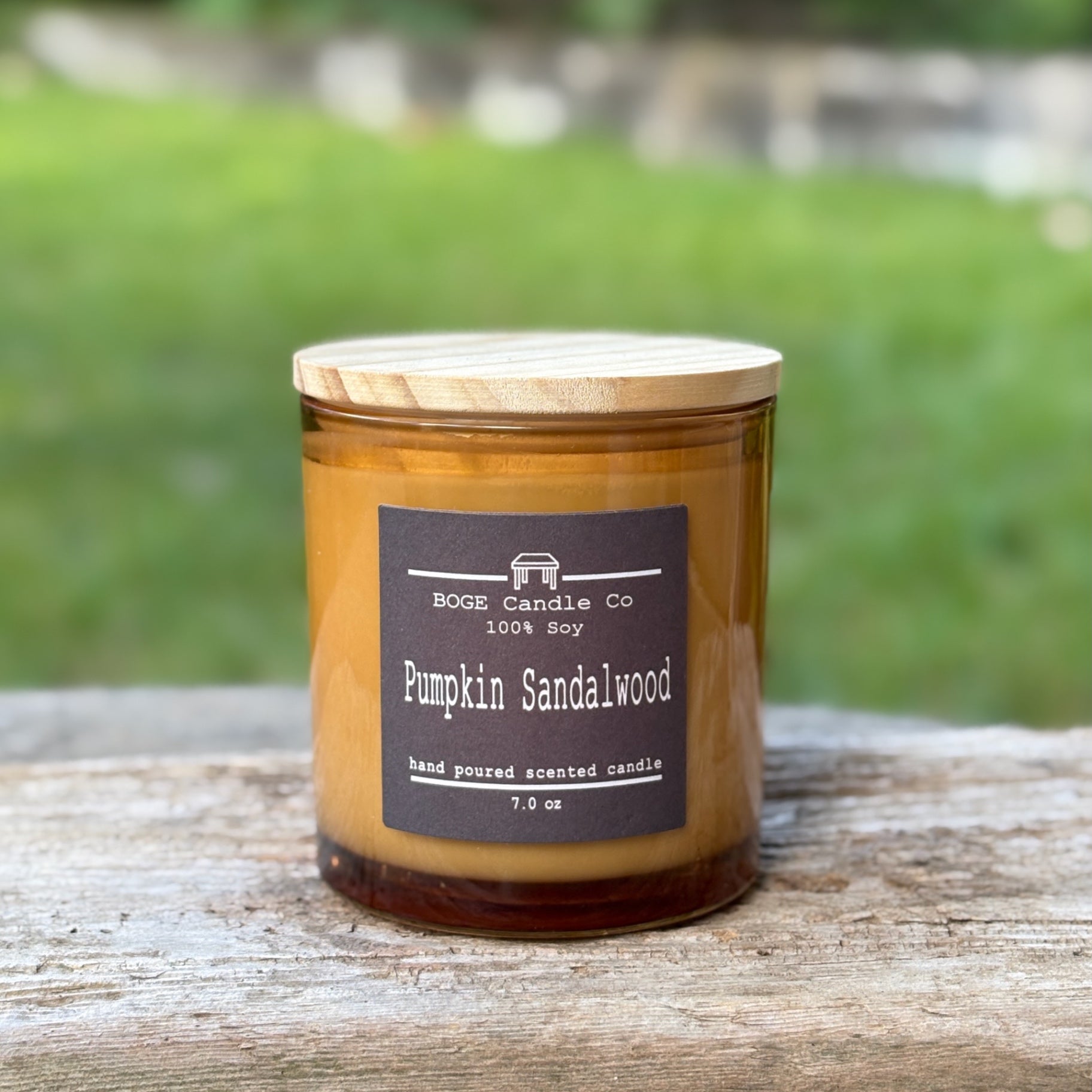 Pumpkin Sandalwood Soy Candle 7.0 oz