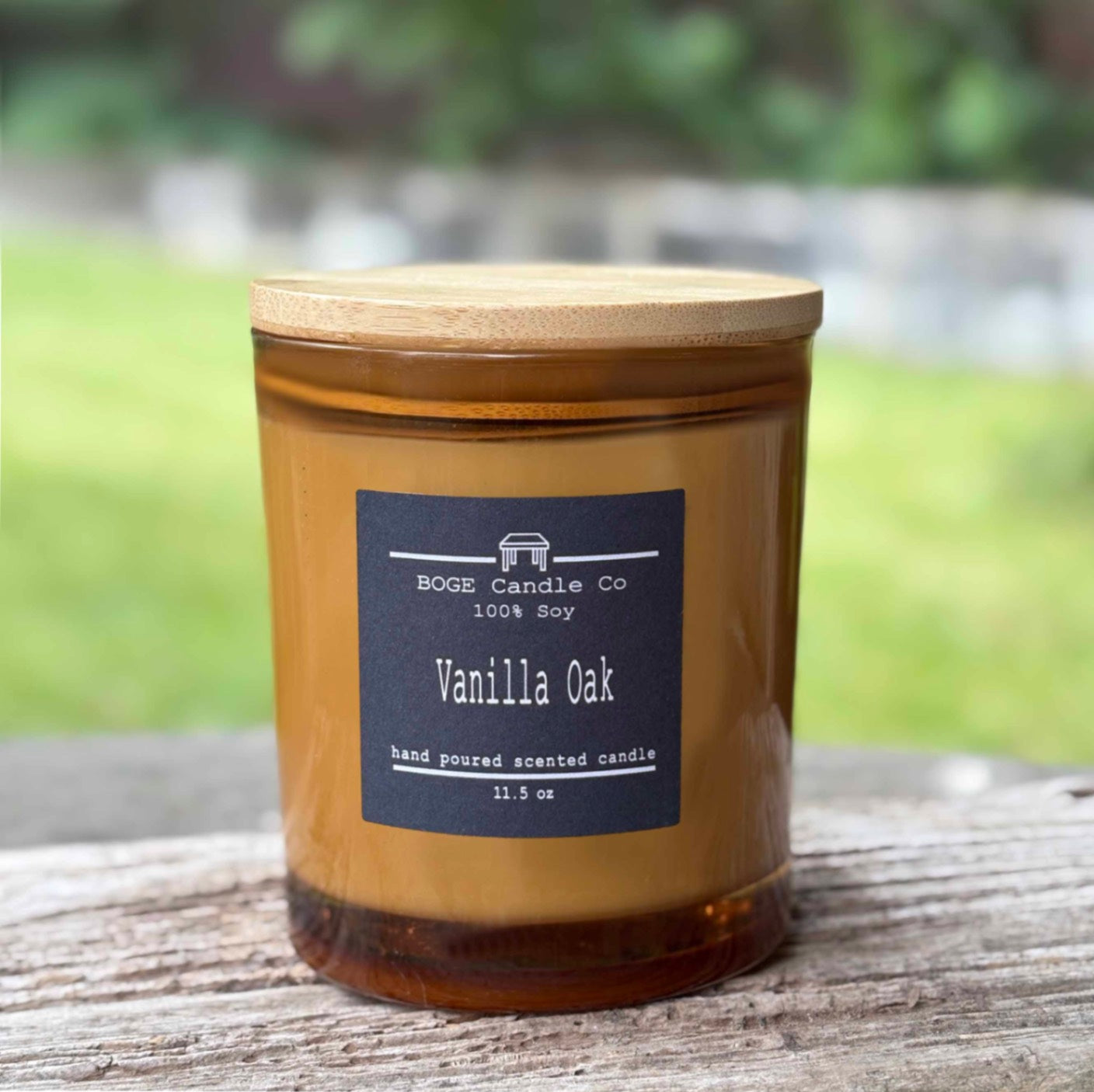 Vanilla Oak Soy Candle 11.5 oz