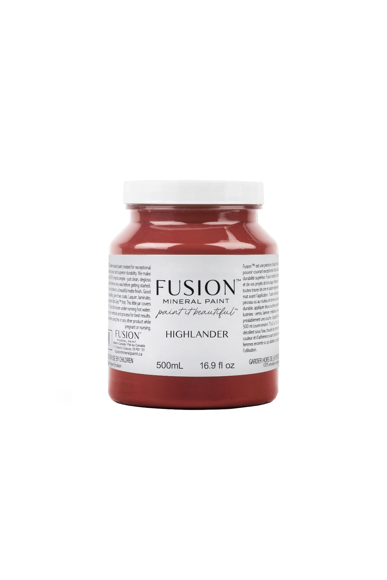 Fusion Mineral Paint 500ml or 16.9 oz. Highlander