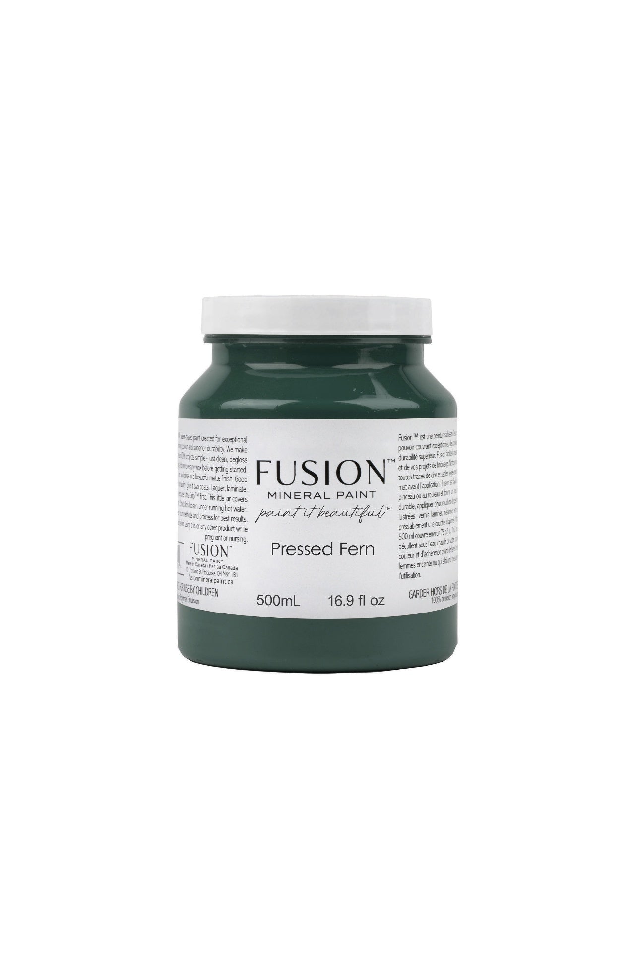 Fusion Mineral Paint 500ml or 16.9 oz. Pressed Fern