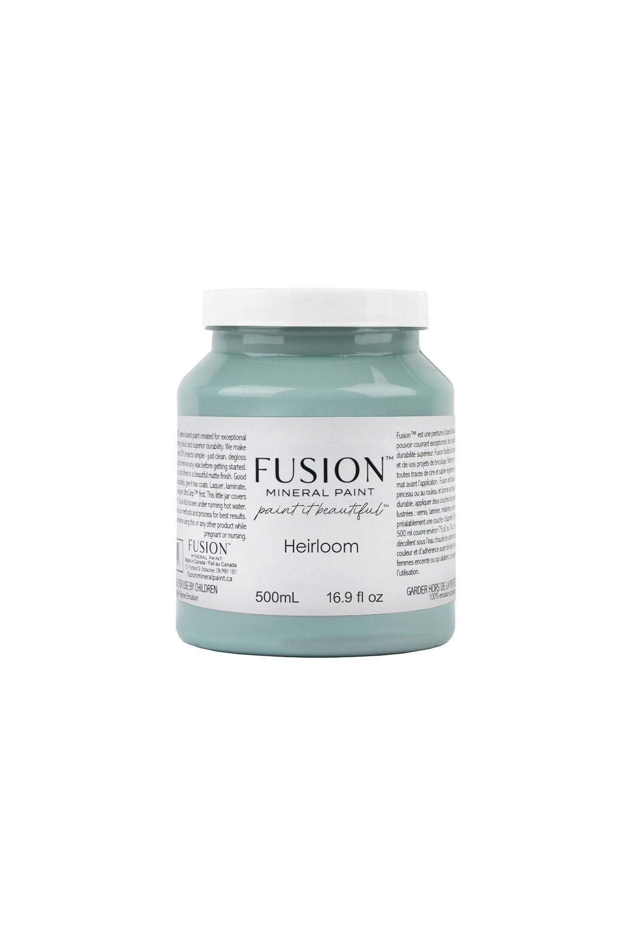 Fusion Mineral Paint 500ml or 16.9 oz. Heirloom