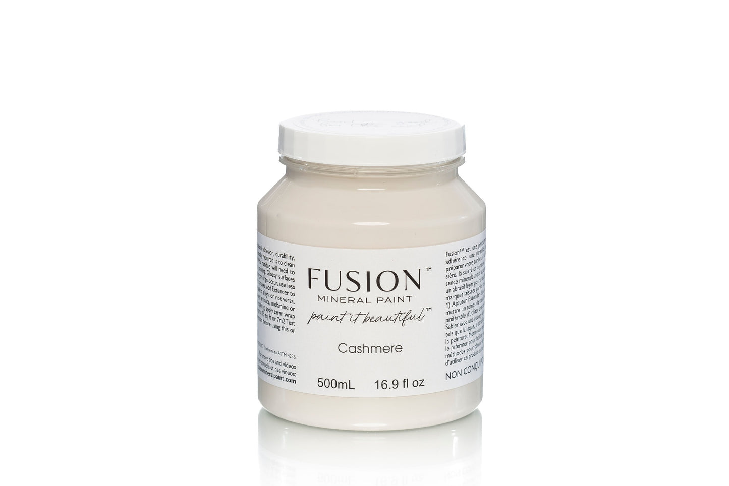 Fusion Mineral Paint 500ml or 16.9 oz. Cashmere