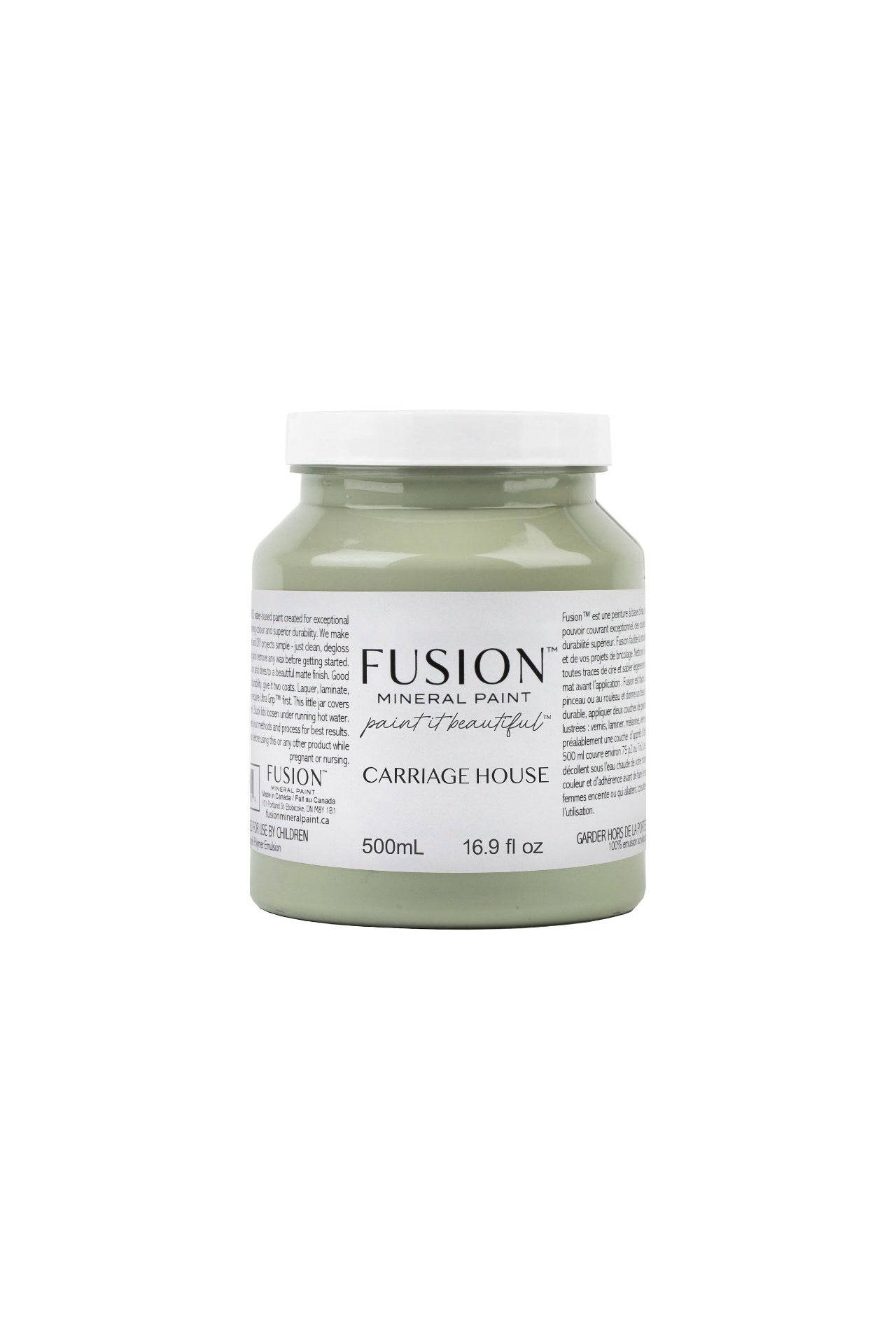 Fusion Mineral Paint 500ml or 16.9 oz. Carriage House