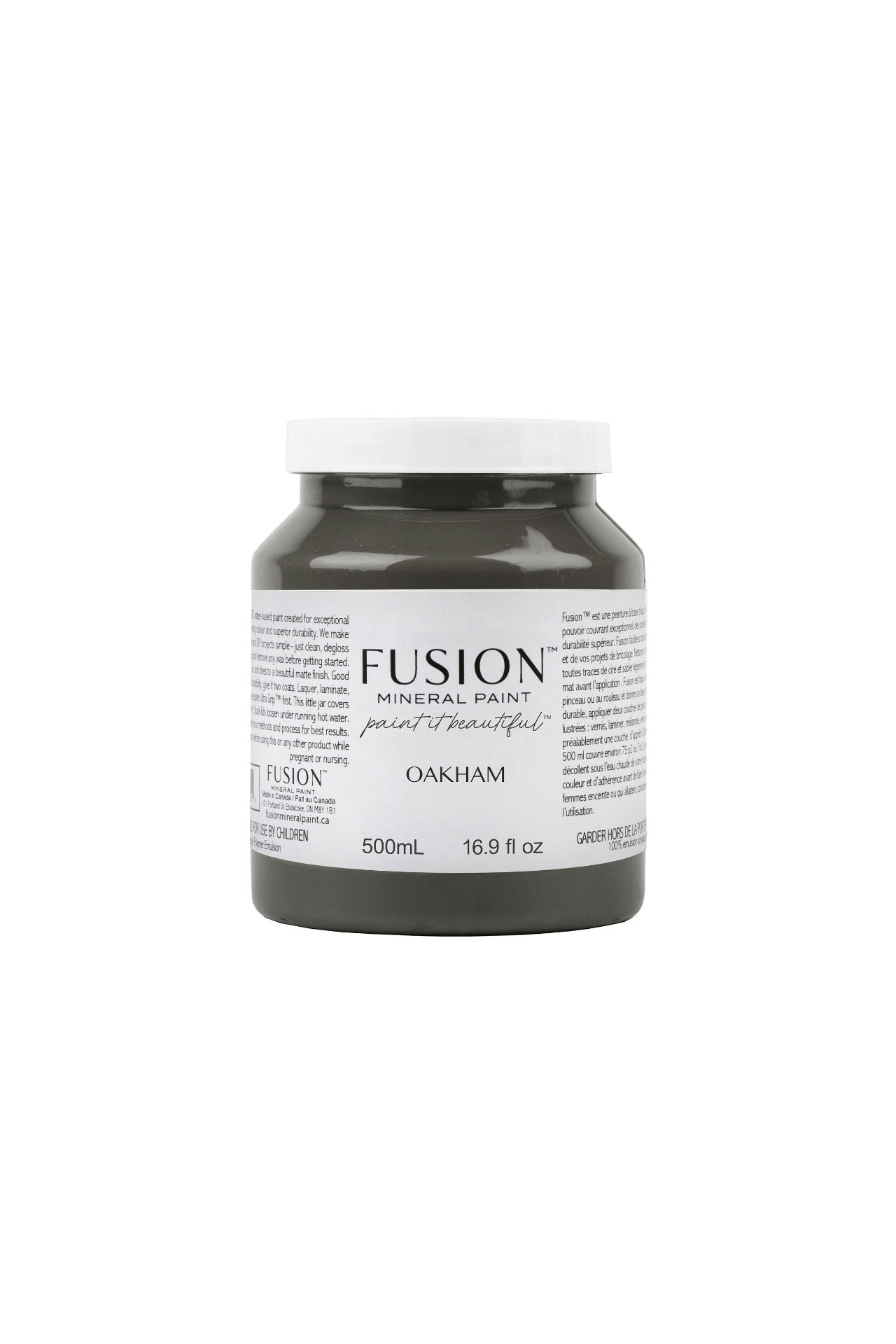 Fusion Mineral Paint 500ml or 16.9 oz. Oakham