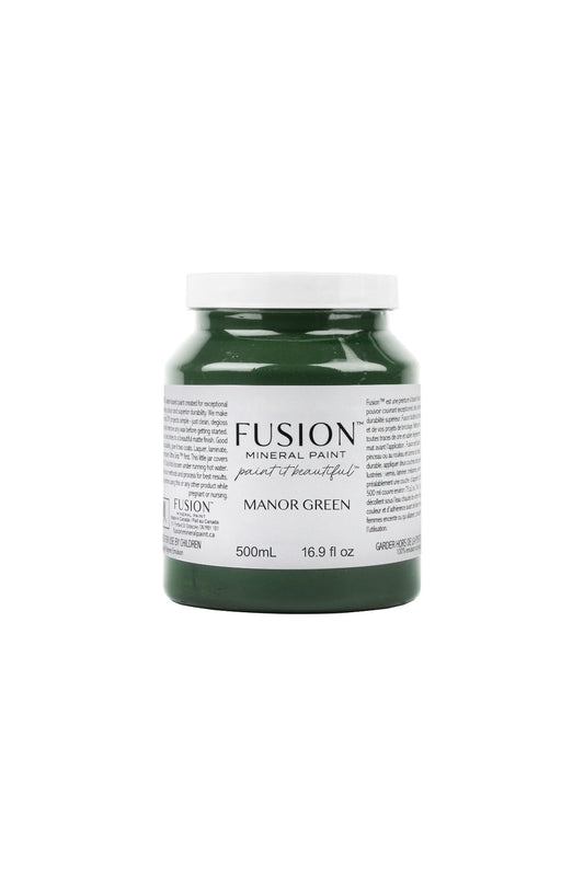 Fusion Mineral Paint 500ml or 16.9 oz. Manor Green