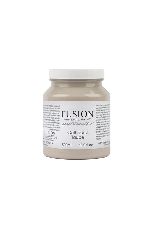 Fusion Mineral Paint 500ml or 16.9 oz. Cathedral Taupe