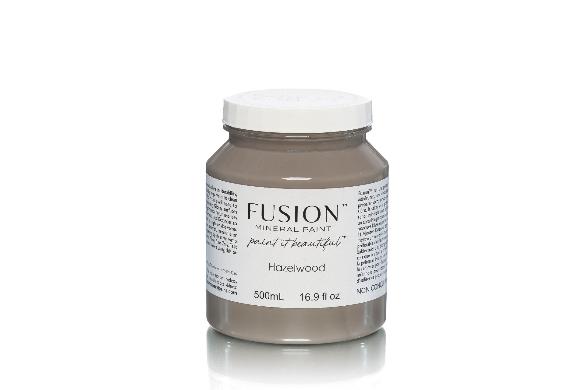 Fusion Mineral Paint 500ml or 16.9 oz. Hazelwood