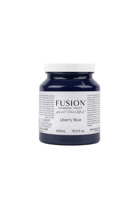 Fusion Mineral Paint 500ml or 16.9 oz. Liberty Blue