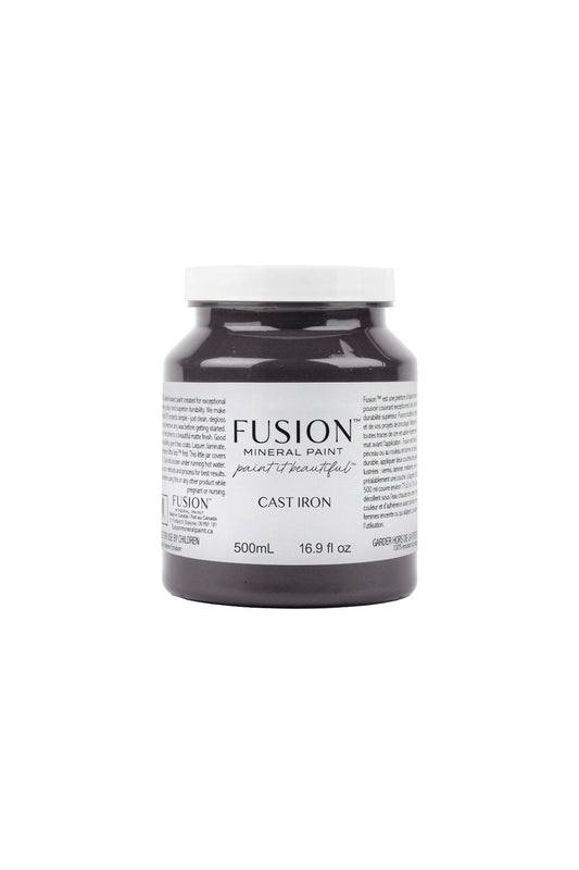 Fusion Mineral Paint 500ml or 16.9 oz. Cast Iron