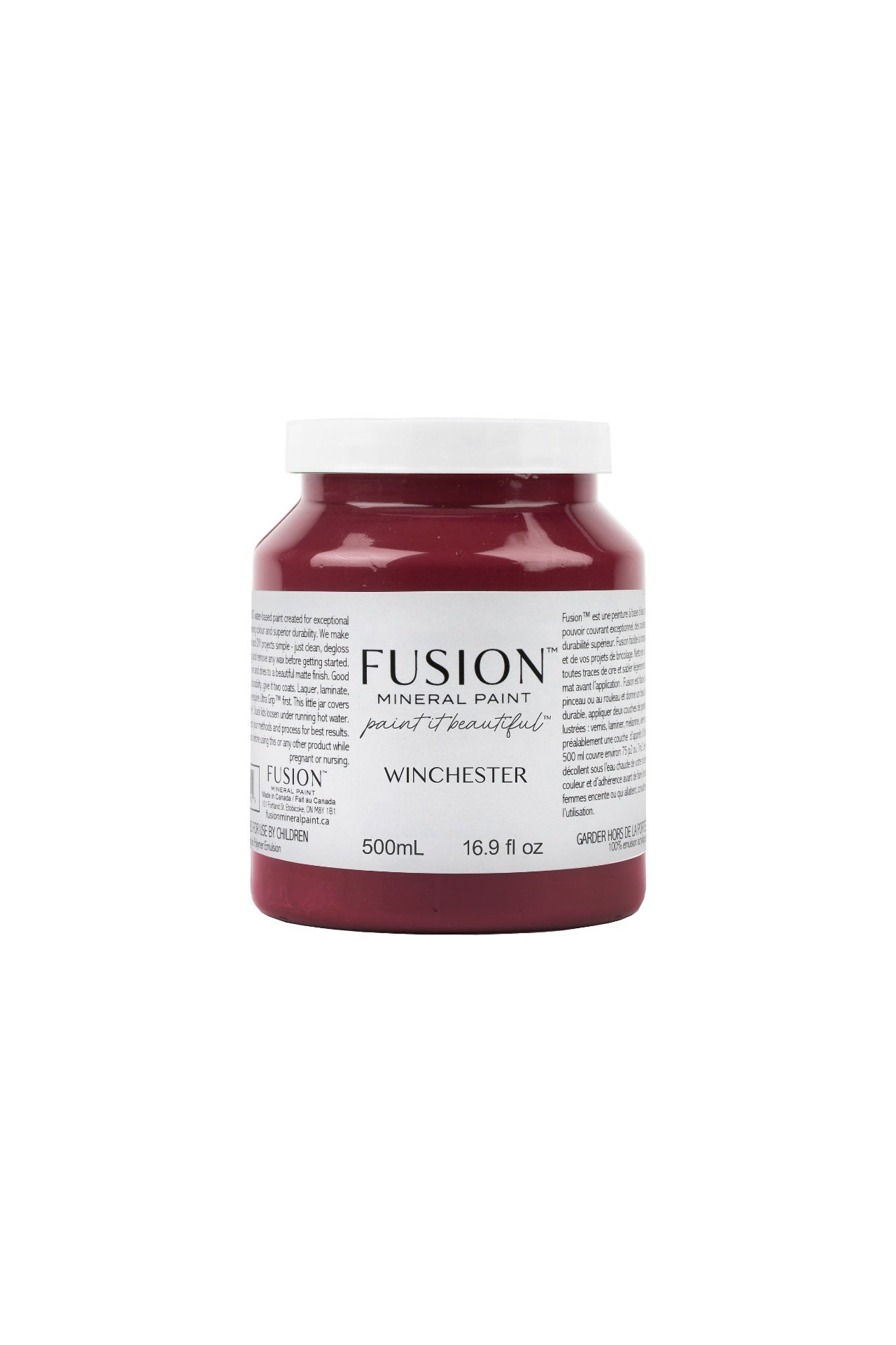 Fusion Mineral Paint 500ml or 16.9 oz. Winchester