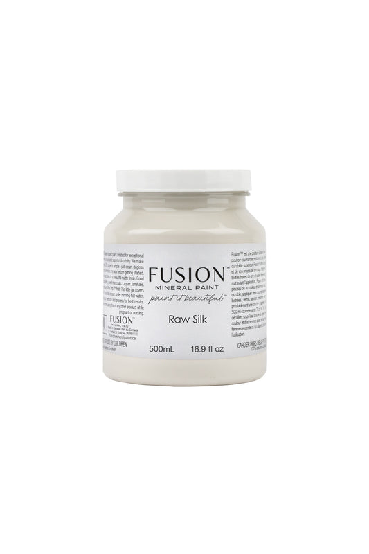 Fusion Mineral Paint 500ml or 16.9 oz. Raw Silk