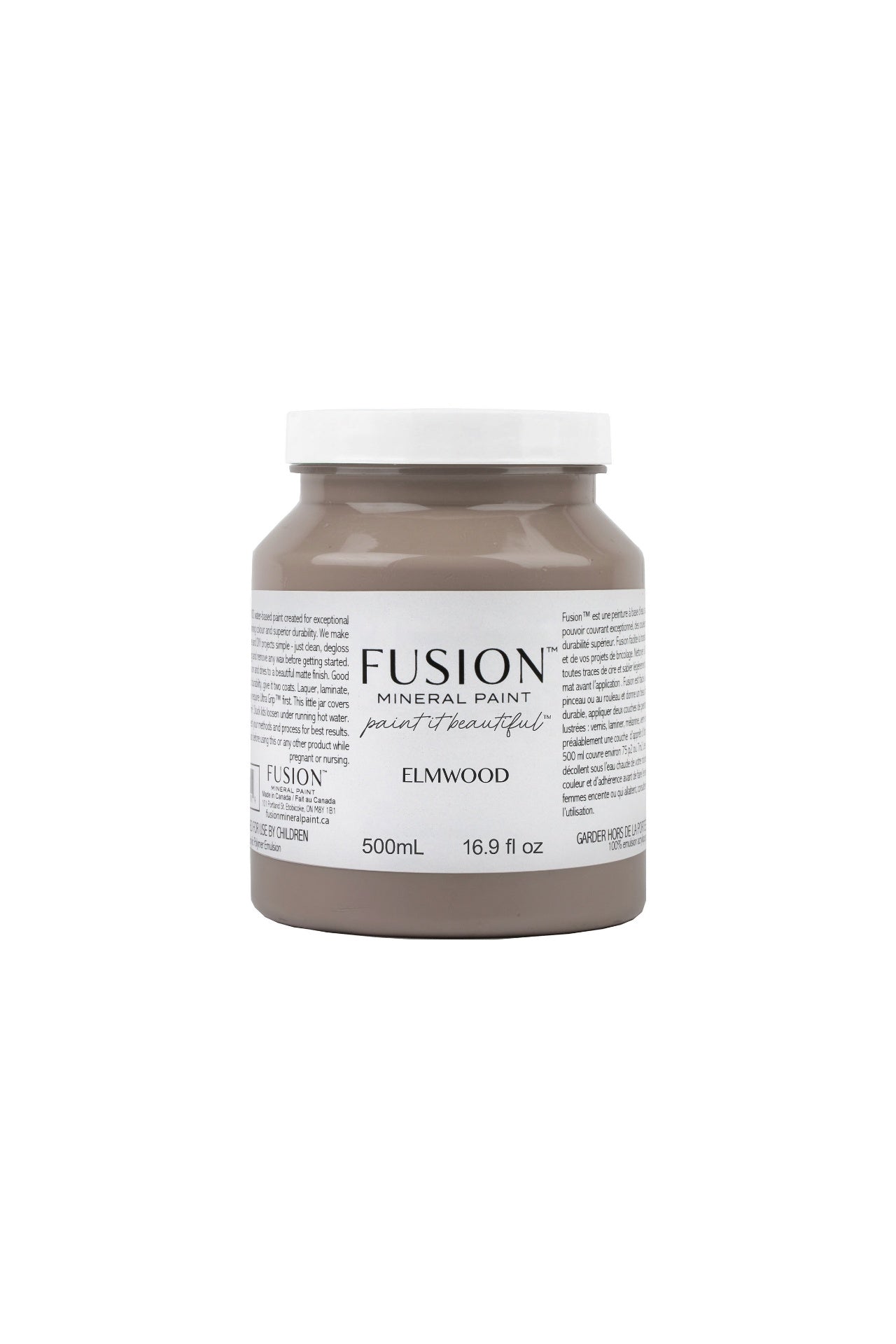 Fusion Mineral Paint 500ml or 16.9 oz. Elmwood