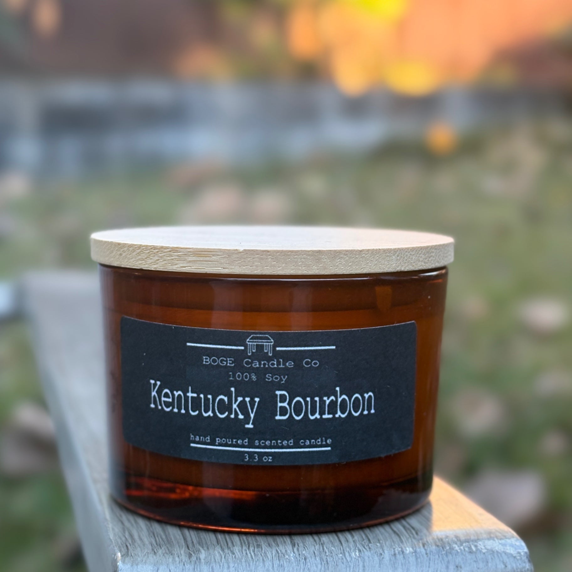 Kentucky Bourbon Soy Candle 3.3 oz