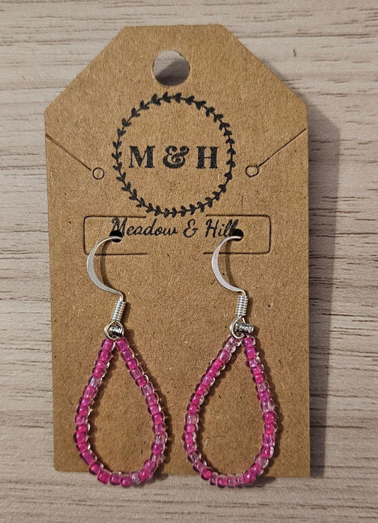 Meadow & Hill Earrings Magenta