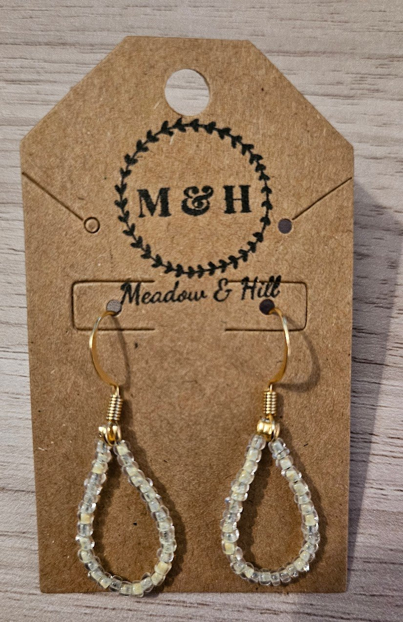 Meadow & Hill Earrings Pastel Yellow