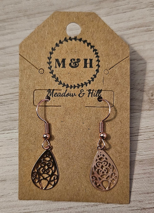 Meadow & Hill Earrings Rose gold