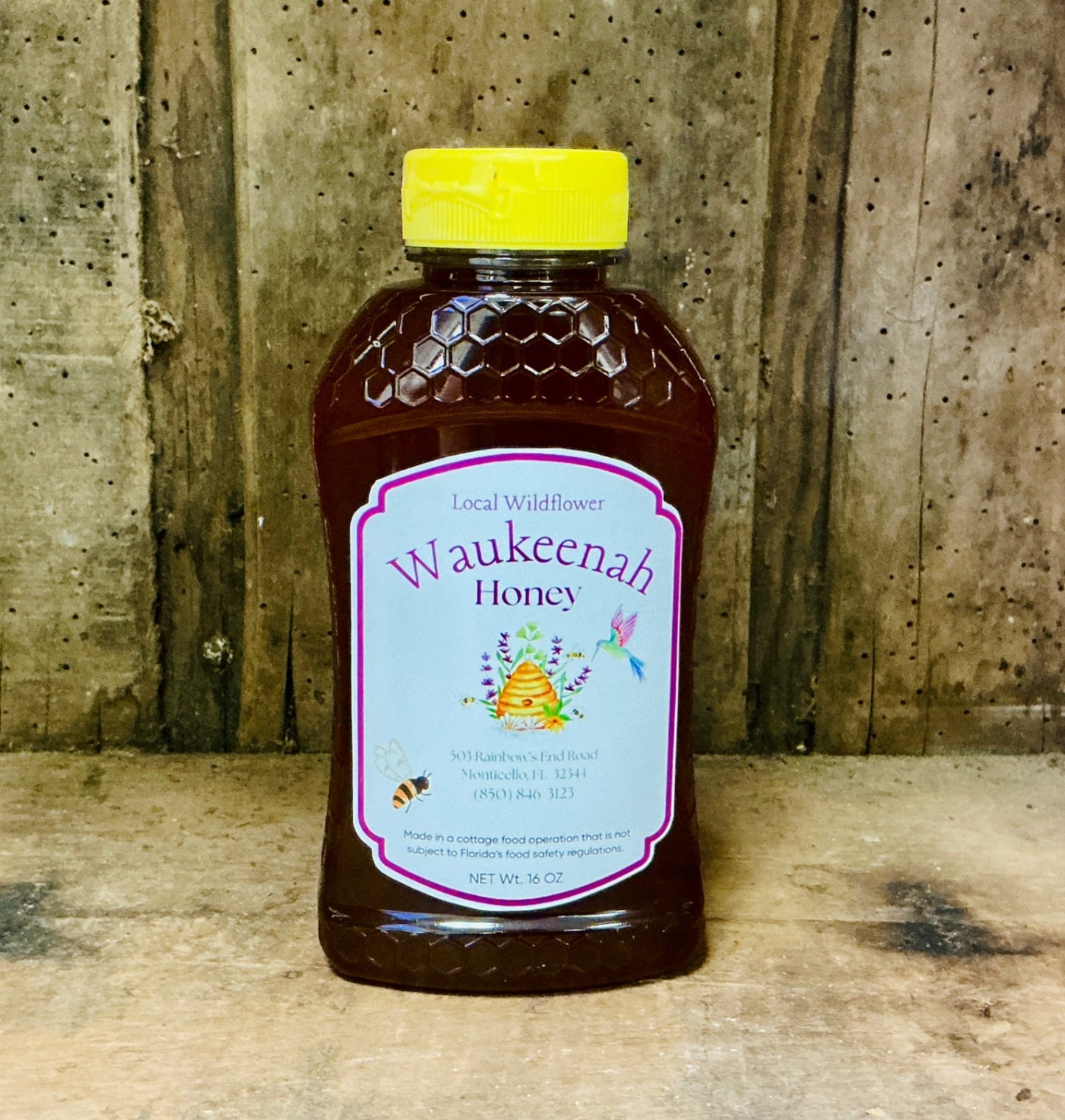 Waukeenah Honey 1 pound jar
