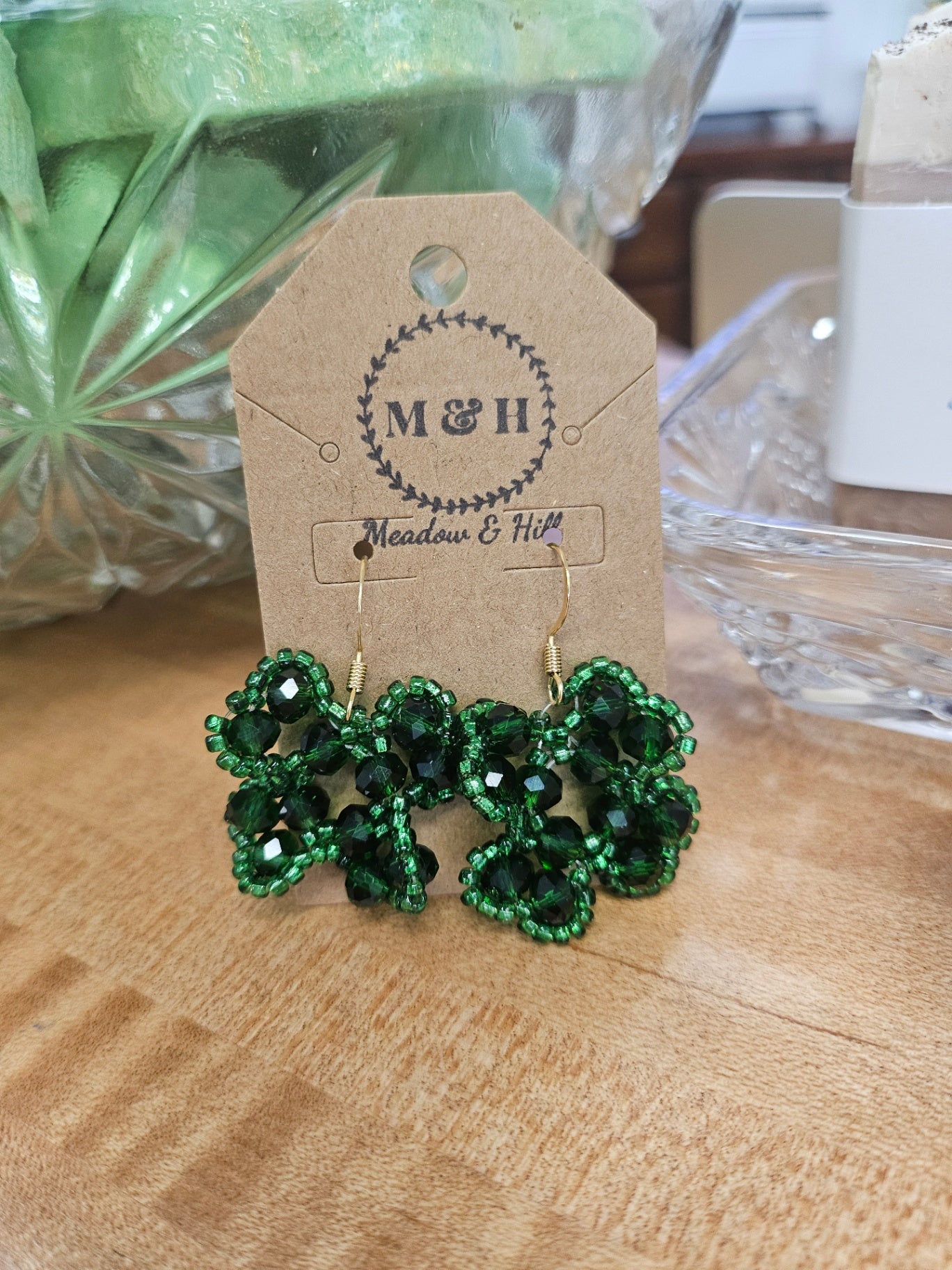 Meadow & Hill Shamrock Earrings