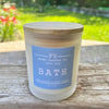 BATH Soy Candle 11.5 oz Cream/Off-white