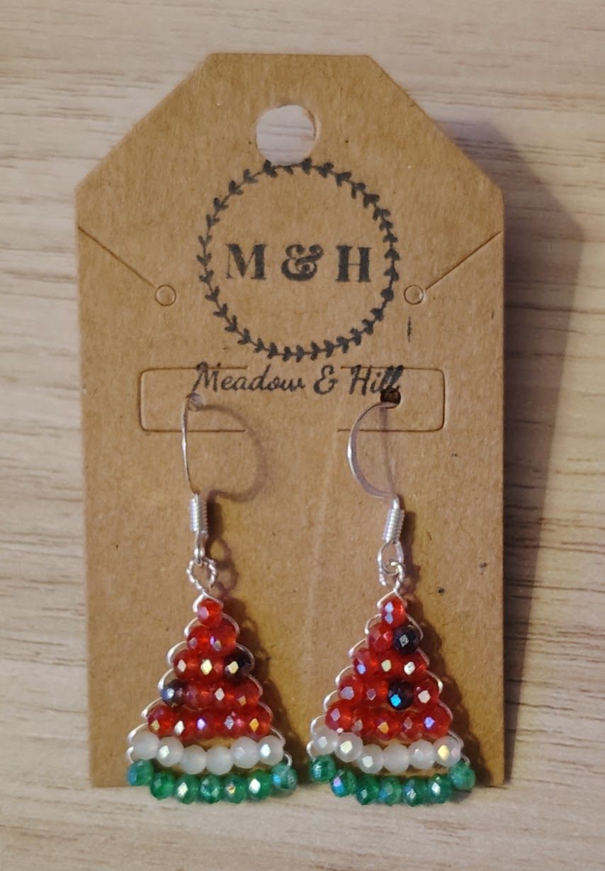 Meadow & Hill Earrings Ripe Watermelon