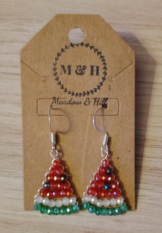 Meadow & Hill Earrings Ripe Watermelon