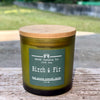 Birch & Fir Soy Candle 7.0 oz Green