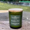 Birch & Fir Soy Candle 5.5 oz Green