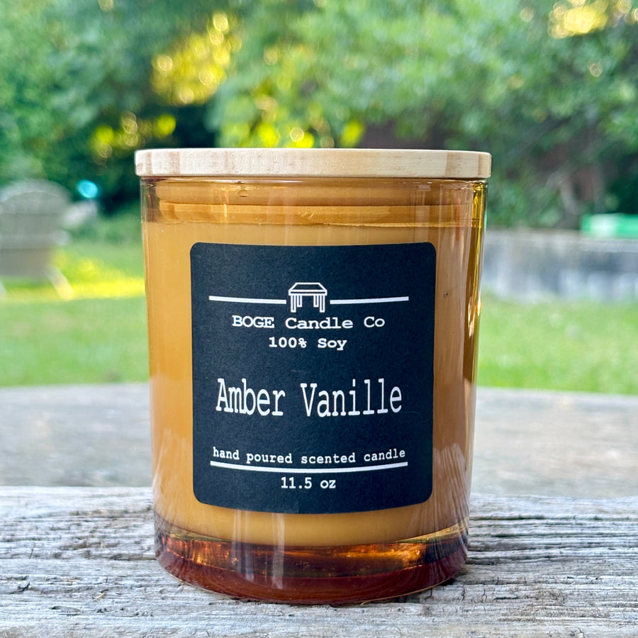 Amber Vanille Soy Candle 11.5 oz
