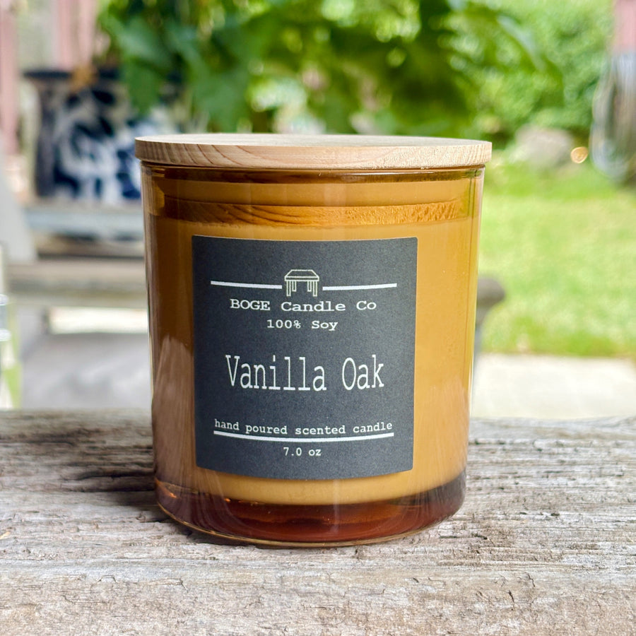Vanilla Oak Soy Candle 7.0 oz
