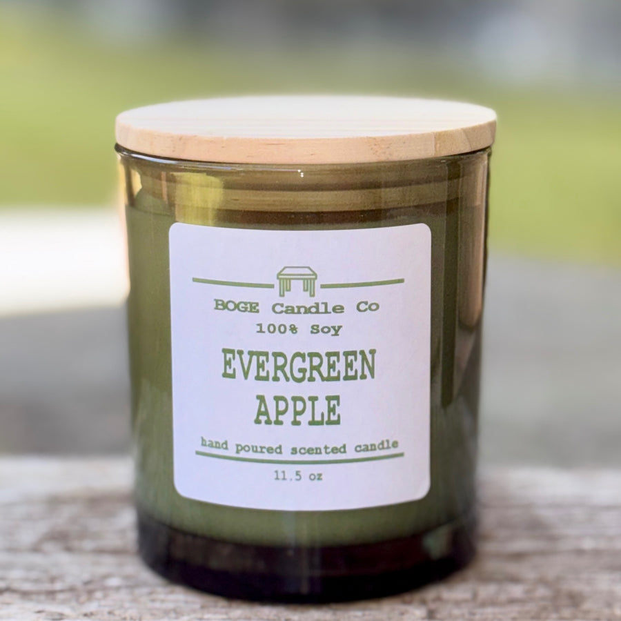 Evergreen Apple Soy Candles 11.5 oz