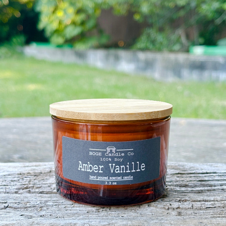 Amber Vanille Soy Candle 3.3 oz
