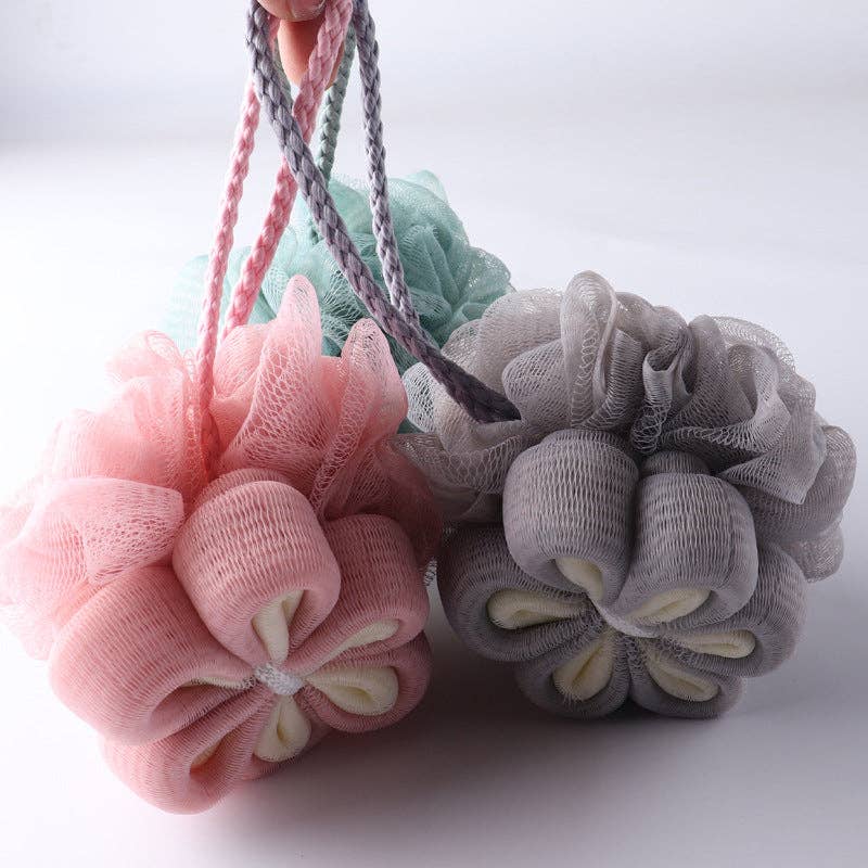 Flower Shower Pouf Premium Quality and Rich Foaming