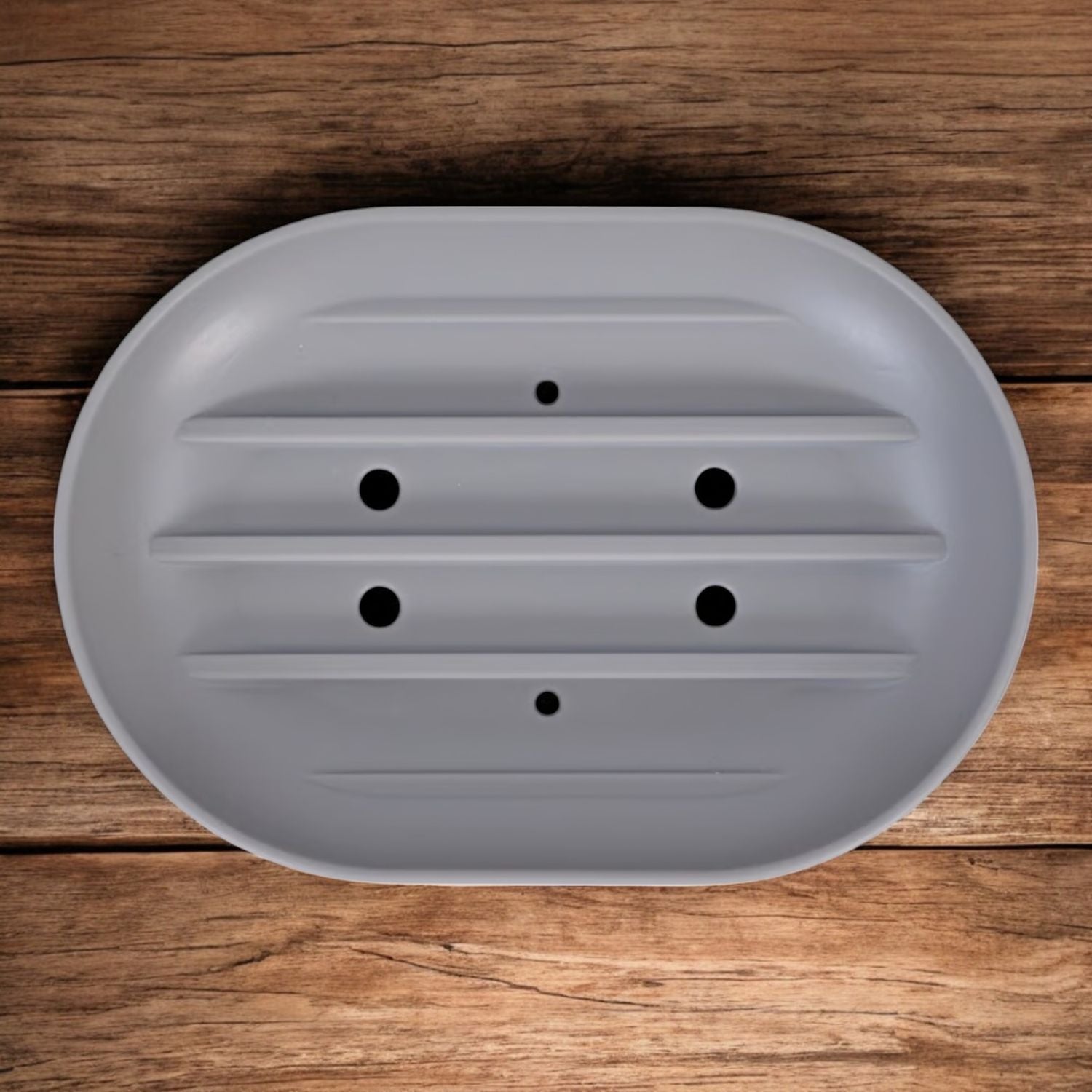 Soap Dish - Oval Gray