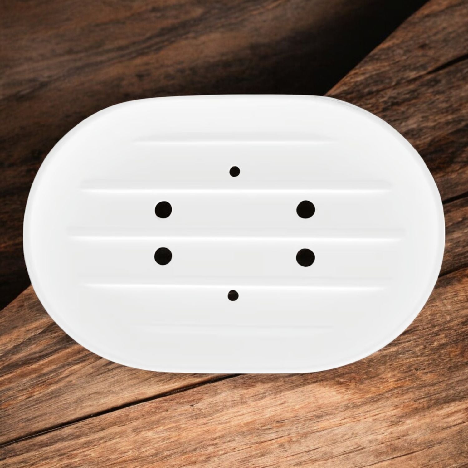 Soap Dish - Oval White