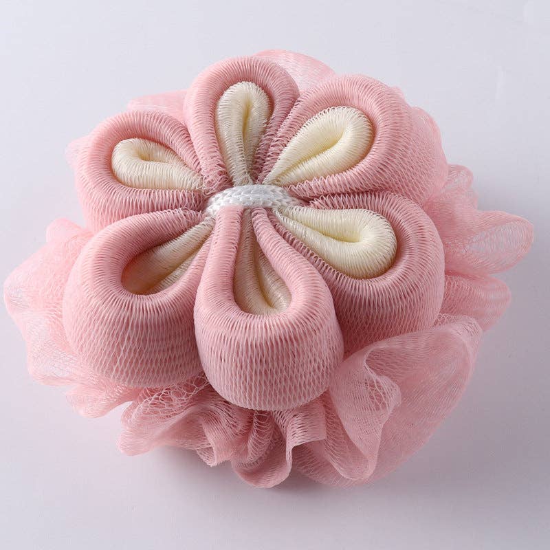 Flower Shower Pouf Premium Quality and Rich Foaming