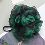 Black Two-Tone Bath Sponge