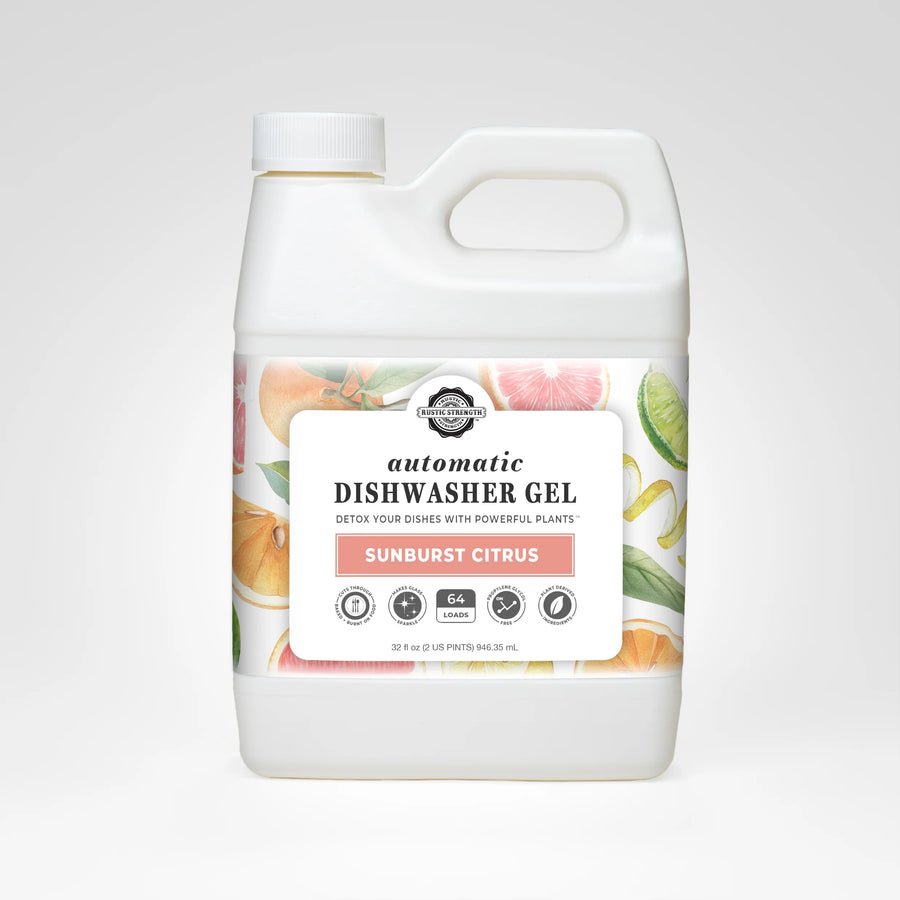Automatic Dishwasher Gel, 32 oz - Sunburst Citrus