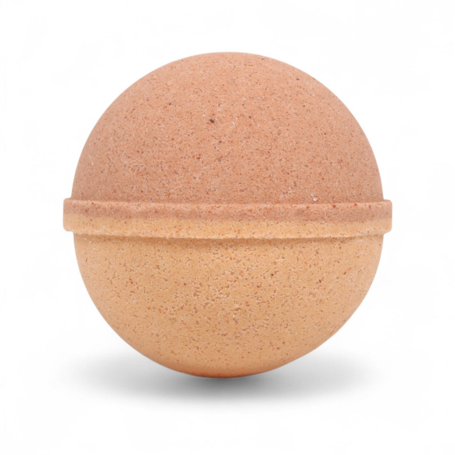 Bay Runner All-Natural Bath Bomb handcrafted by Monticello Soap Company, crisp bay rum citrus and clove essential oil bath bomb