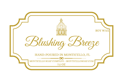 Hand-Poured Blushing (Love Spell) Breeze Soy Wax Candle