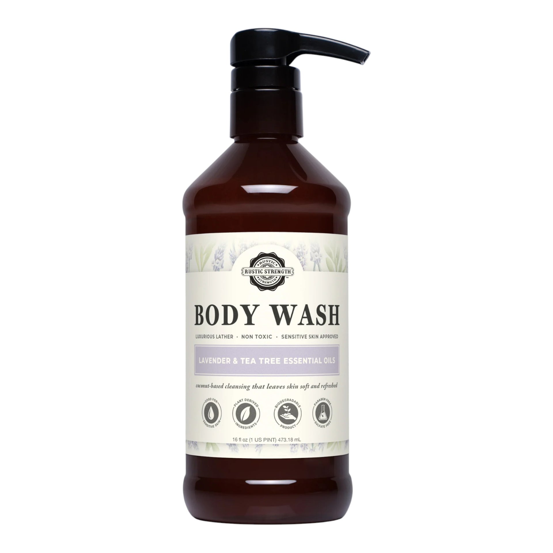Body Wash, 16 oz. - Lavender & Tea Tree