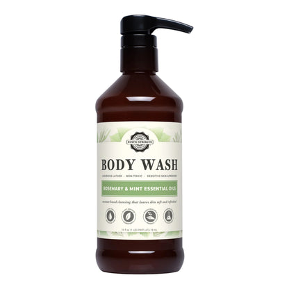 Body Wash, 16 oz. - Rosemary & Mint