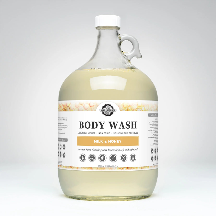 Milk & Honey Body Wash by the Ounce
