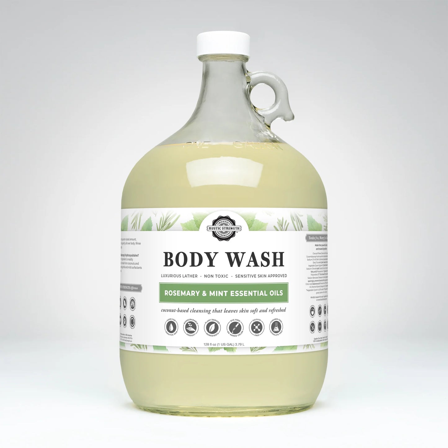 Rosemary Mint Body Wash by the Ounce