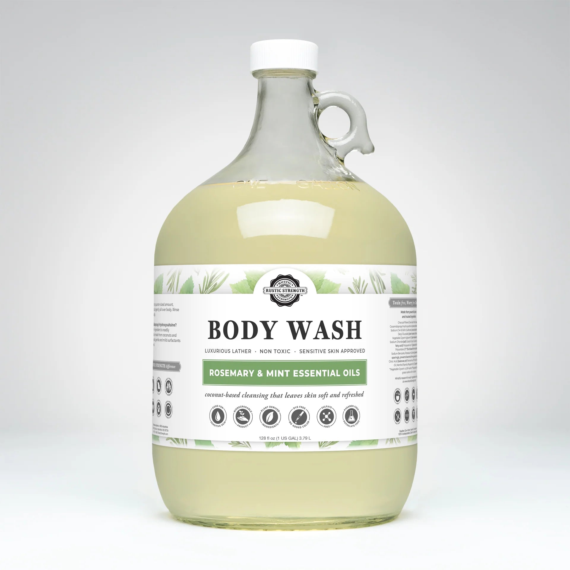 Rosemary Mint Body Wash by the Ounce