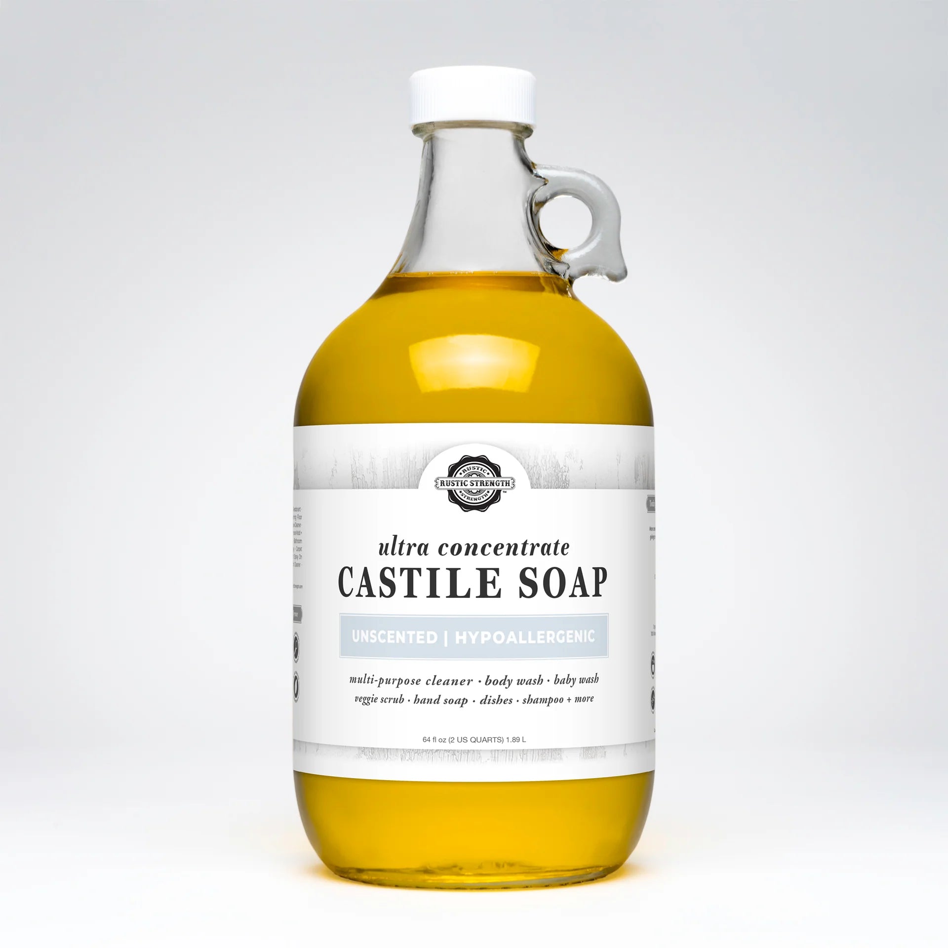 Unscented Liquid Castile Soap - refillery