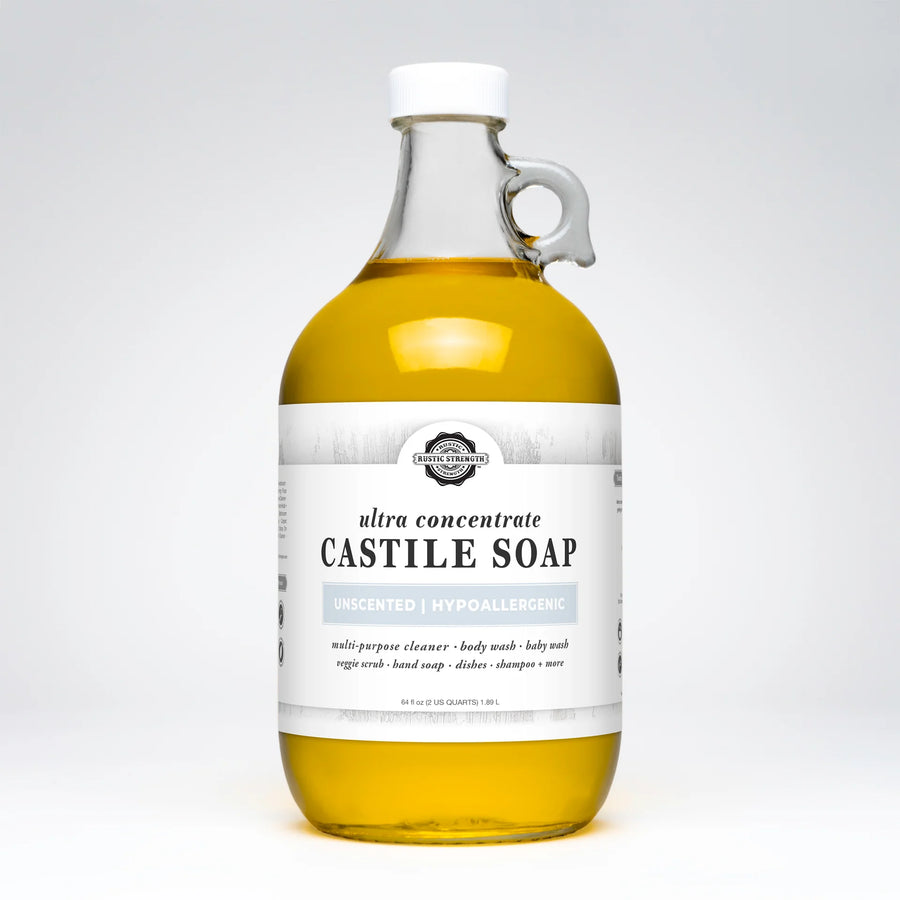 Unscented Liquid Castile Soap - refillery