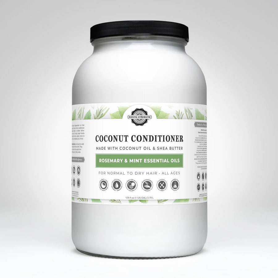 Rosemary & Mint Coconut Conditioner by the Ounce