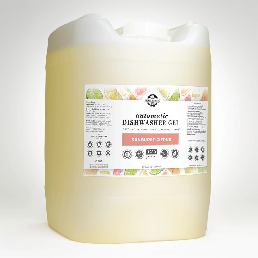 Automatic Dishwasher Gel by the Ounce - Sunburst Citrus