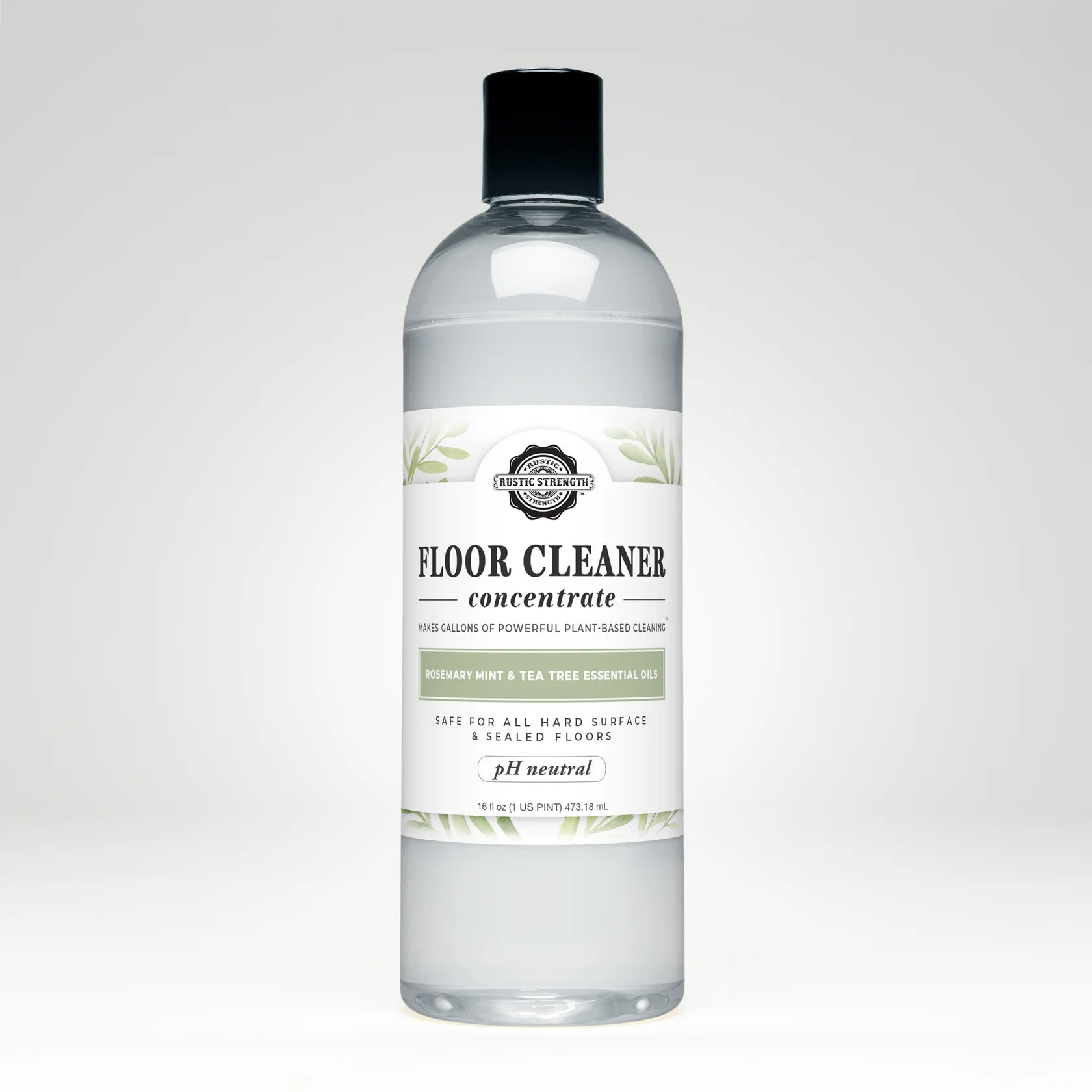 Multi-Surface Floor Cleaner, 16 oz - Rosemary Peppermint & Tea Tree