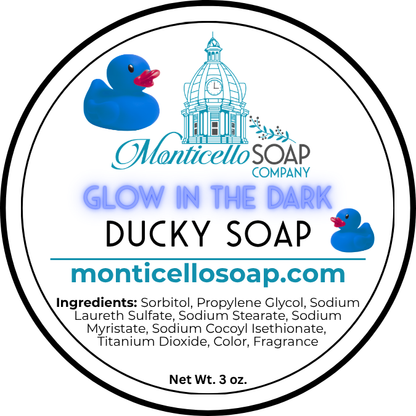 Glow in the Dark Ducky Soap – alternate view